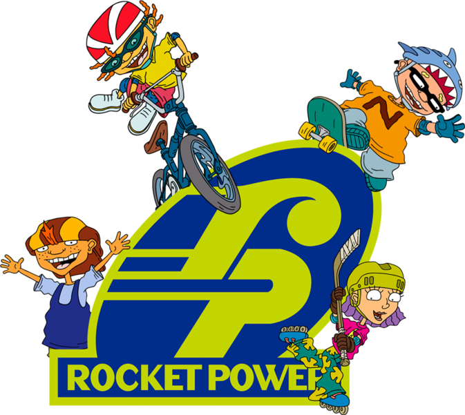 9) Rocket Power (90 Points) - Nickelodeon Rocket Power Logo (673x601)