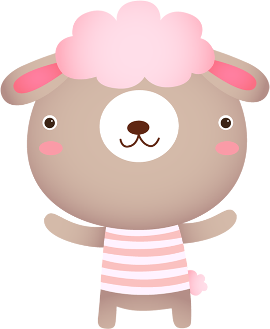 Sheep Cartoon, Cute Sheep, Cartoon Characters, Safari, - Cute Sheep Cartoon Png (550x660)