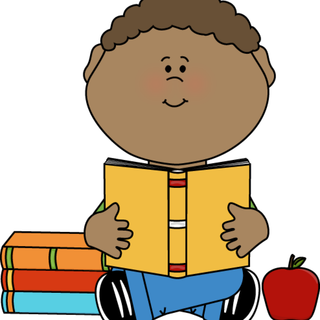 Child Reading Clipart Boy Reading Clip Art Little Boy - Boy Reading Book Clipart (1024x1024)