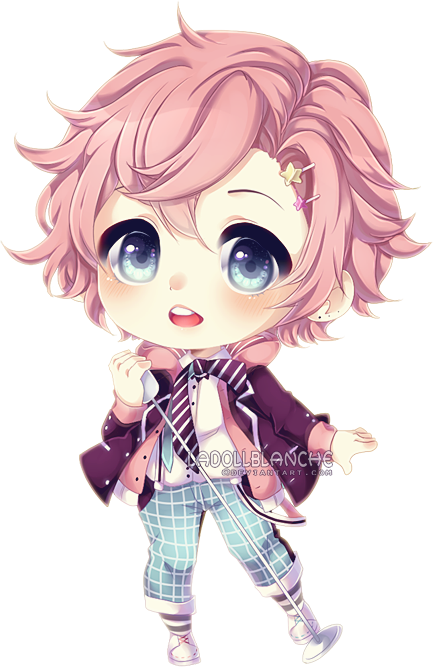 Simple Chibi Commission For Ryuuta-kun Usually I Dont - La Doll Blanche By Deviantart (433x667)