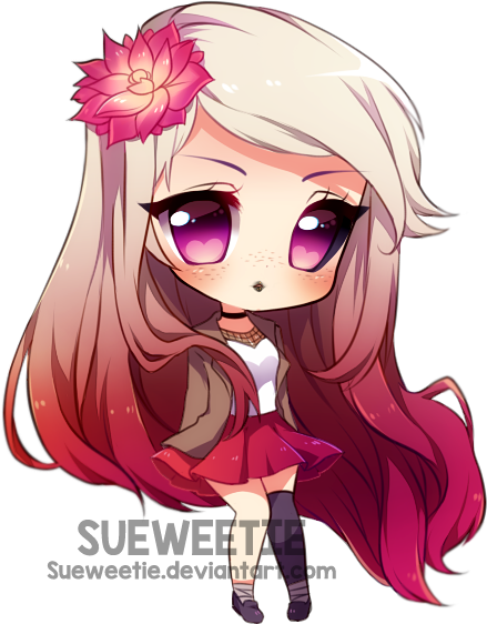 Lotus Flowers [speedpaint] By Sueweetie On Deviantart - Anime Speedpaint (439x562)