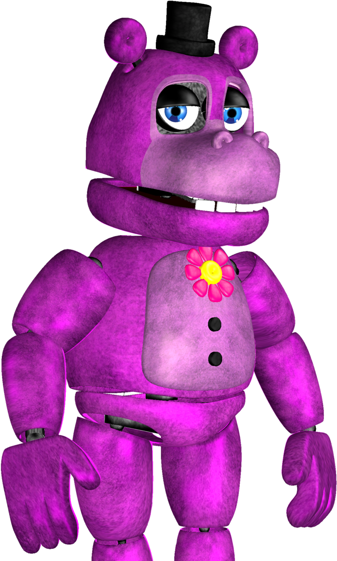 Hippo [render] By Arrancon - Fnaf Mr Hippo Sfm (710x1126)