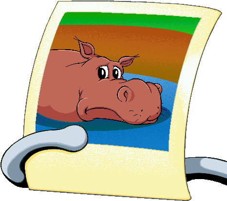 Hippo Picture - Portable Network Graphics (475x432)