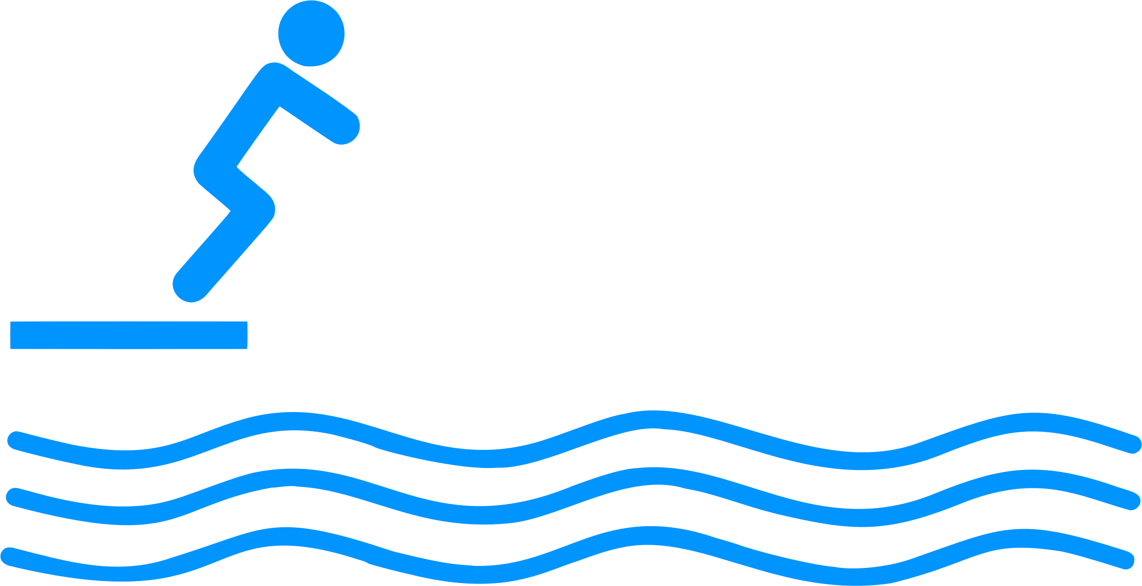 Diving Icon - Spreadshirt Sportbekleidung Taucher Schwimmer Vektor (2271x1166)