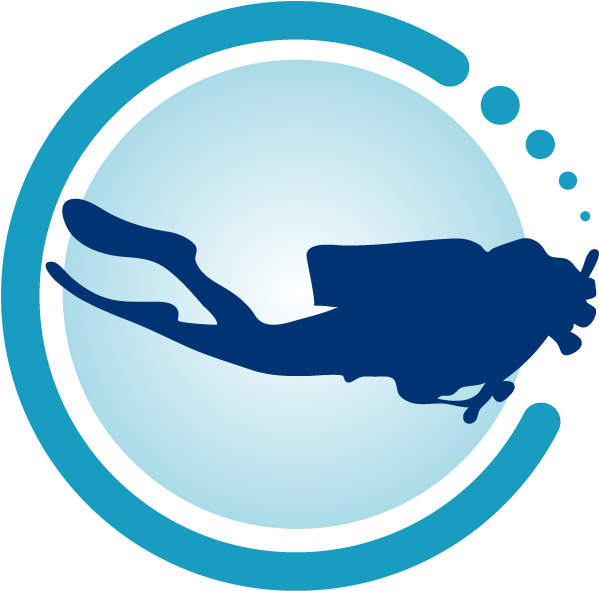 Diving Clipart Ocean Diver - Dive (608x608)