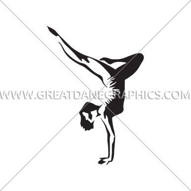 Gymnastic Bend - Ribbon (rhythmic Gymnastics) (385x385)