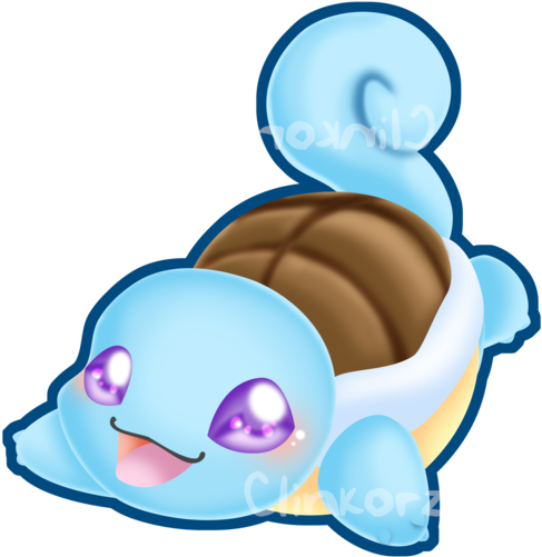 Dive Into The Sea - Squirtle (600x600)