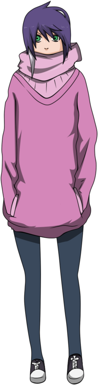 Giant Sweater Time By Suigrell - Illustration (413x1254)