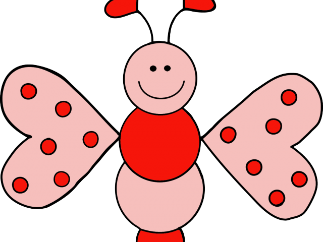 Insect Valentine Cliparts - Clip Art (640x480)