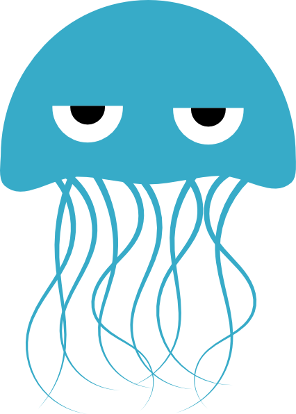 Jellyfish 333px 29 - Sea Creature Clip Art (426x596)