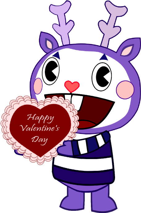 Happy Valentine's Day By Firealarm1997 - Valentine's Day (474x686)