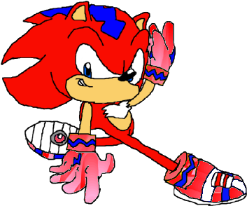 Lightning The Hedgehog Valentines Day Version By Mewkat14 - Cartoon (391x308)