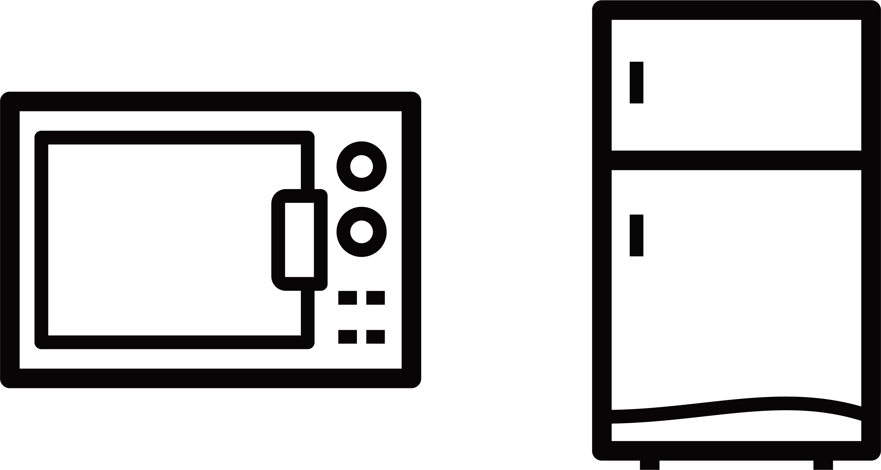 Home Appliance Haier Euclidean Vector Microwave Oven - Microondas Vector Png (2817x1502)