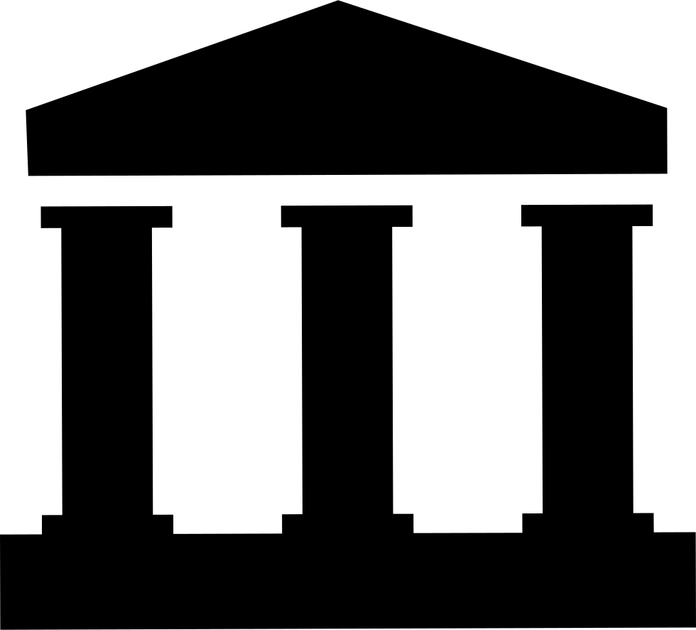 Temple Building With Columns Comments - Columns Icon Png (980x886)