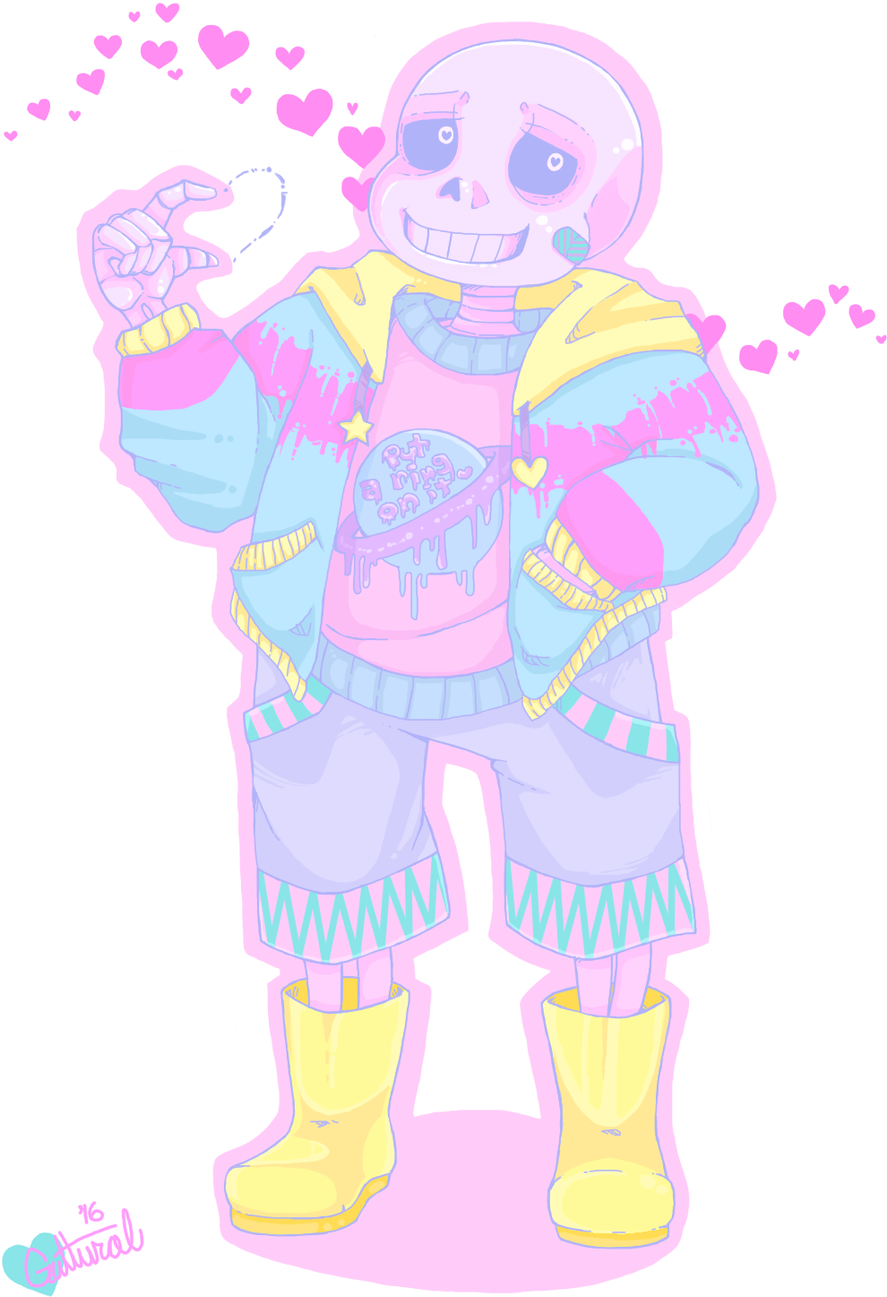 Happy Valentine's Day By Guttural Happy Valentine's - Illustration (1000x1500)