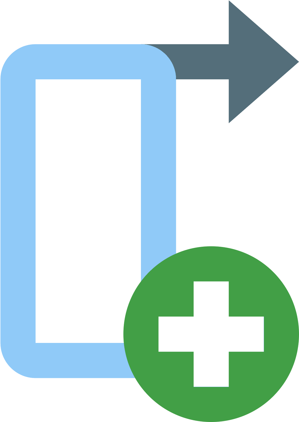 Insert Column Right Icon - Rows Icon (1600x1600)