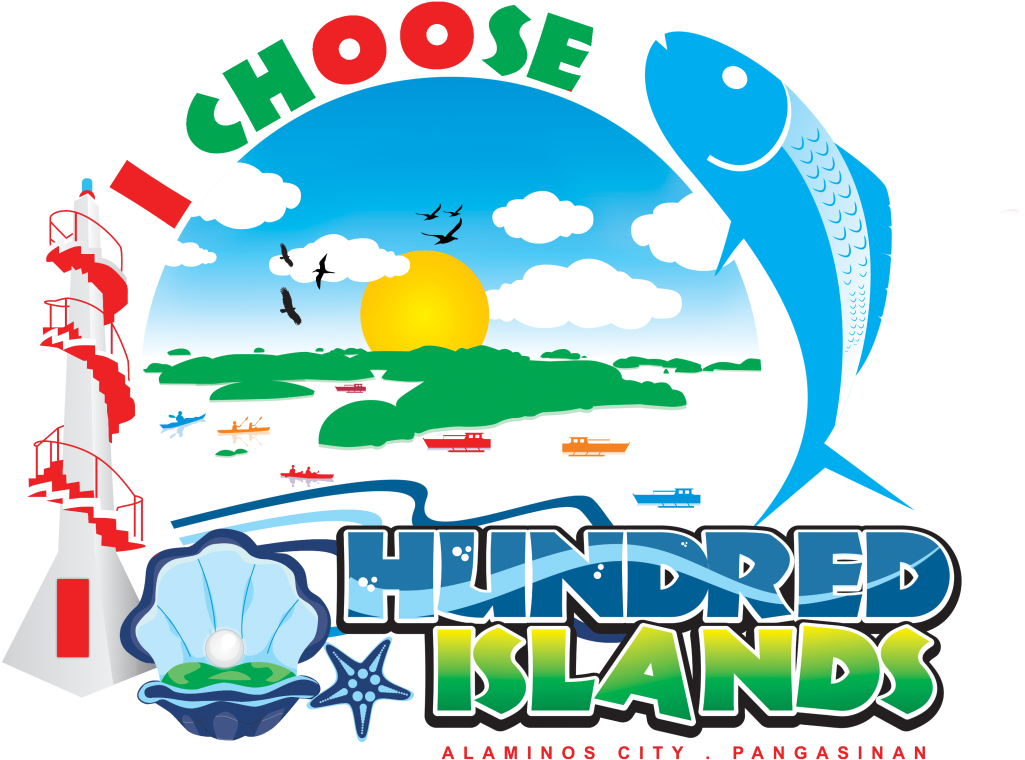 Lagoon Clipart Hundred Island - Alaminos City Pangasinan Logo (1153x815)