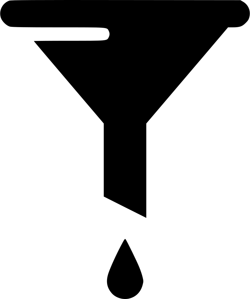 Funnel With Drop Comments - Icono De Una Copa (822x980)