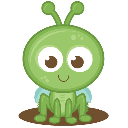 Grasshopper Svg Cutting File For Scrapbooking Grasshopper - Grasshopper Clipart Cute (432x432)
