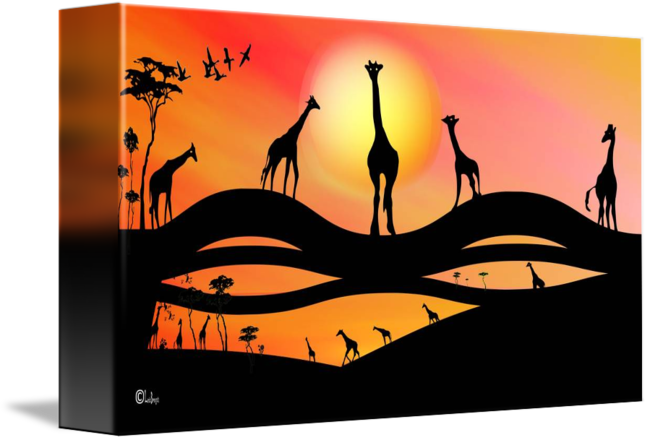 "jades And Amithysts Love" By Linda Brenyah - Silhouette (650x440)