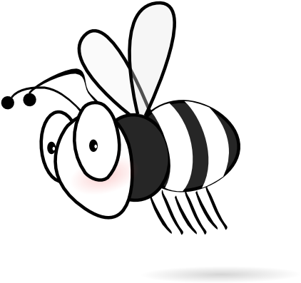 Clipart Info - Bee Clip Art (555x785)