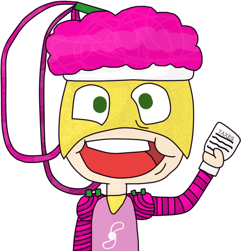 Sam Tanna Commits Tax Fraud - Cartoon (898x889)