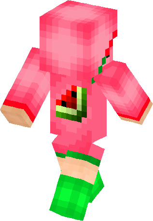 Melon - Minecraft Skin Melon Girl (317x456)