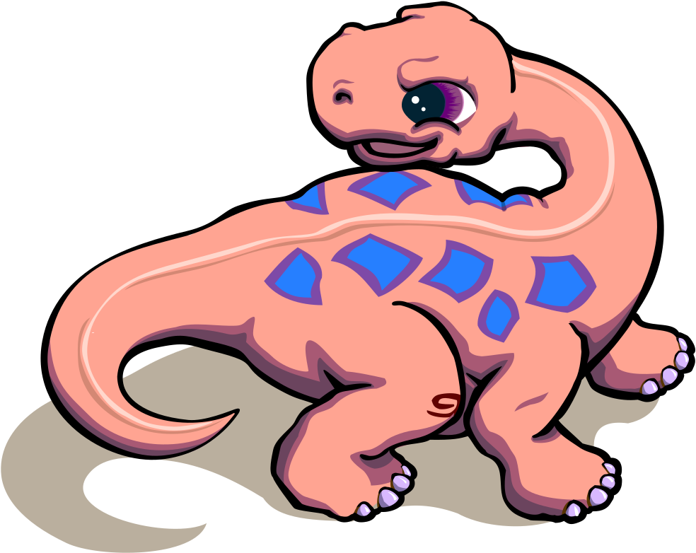 Clip Art Details - Apatosaurus (1000x818)