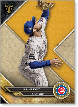 Kris Bryant 2017 Topps Triple Threads Baseball Poster - Poster (500x500)