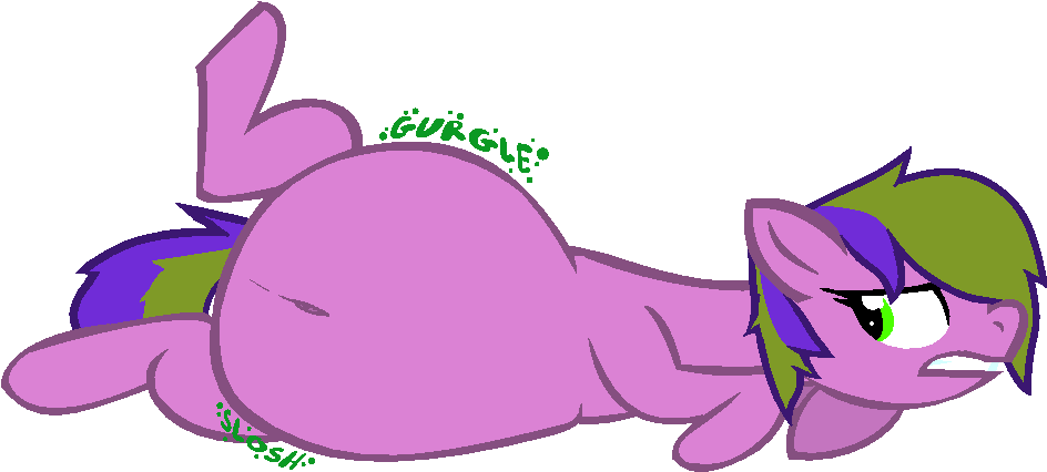 Raziefim, Fat, Female, Lying, Mare, Oc, Oc Only, Requested - Cartoon (952x457)