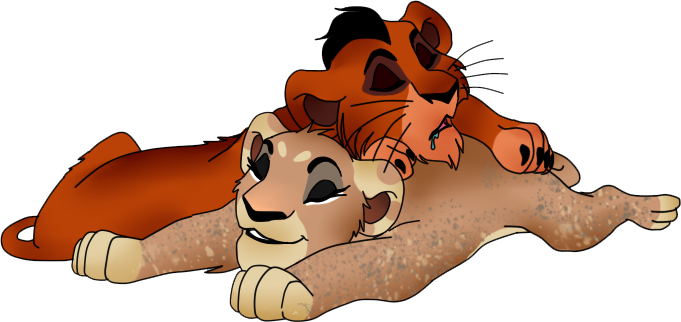 Pin Sleeping Lion Clipart - Lion King Zahara (681x322)