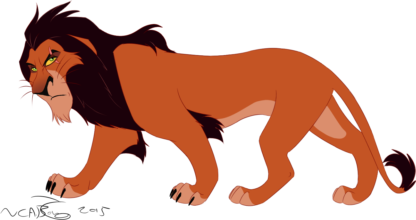 Rennaisance Clipart Lion - Scar From Lion King Png (1480x806)