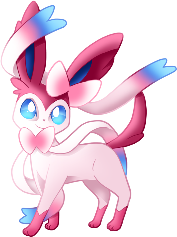 Pokemon Clipart Sylveon - Adorable Sylveon (800x800)