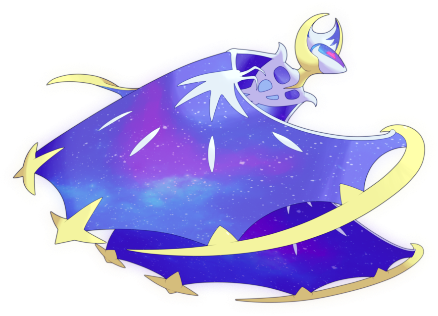 Lunala By Tonyficticium On Deviantart - Moonala Pokemon (894x894)