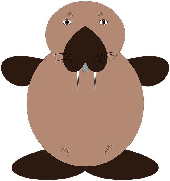 Sea Lion Clipart 11, Buy Clip Art - Mammal (644x720)