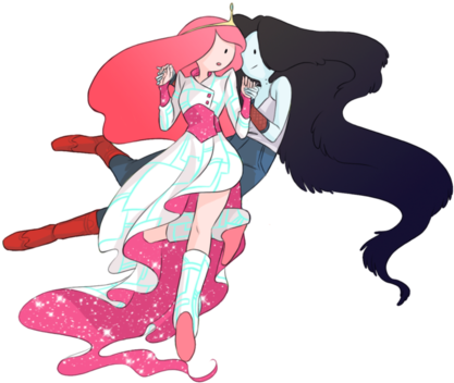 Adventure Time With Finn And Jake Wallpaper Called - Bonnie Marceline (500x409)