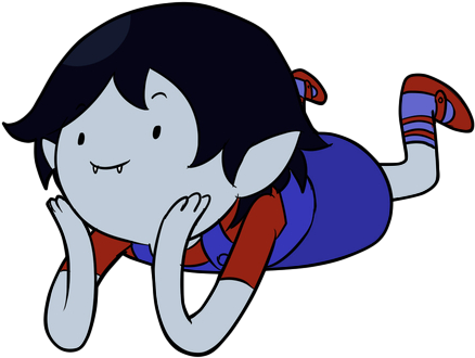 Marcy Render 2 By Minxbunny32 - Adventure Time Baby Marceline (500x431)