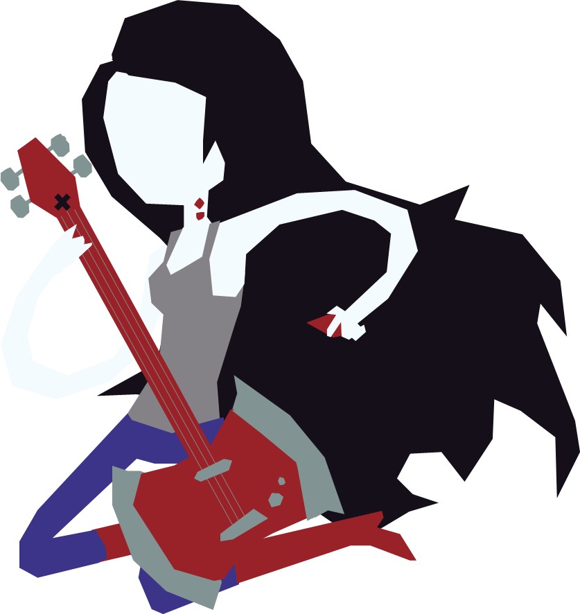 Adventure Time Marceline Best Pictures For Kids - Adventure Time Marceline Guitar (837x886)