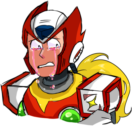 Tears/crying Practice With The Poor Character Who Gets - Mega Man (500x461)