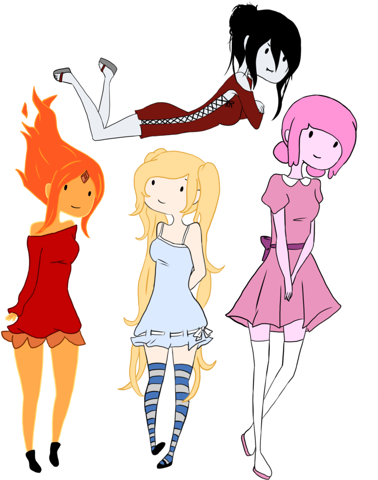 55 Images About Adventure Time On We Heart It - Adventure Time Girl Characters (1024x1470)