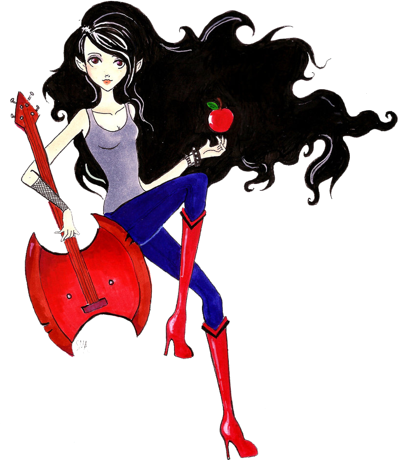 Marceline The Vampire Queen Adventure Time Anime Download - Marceline The Vampire Queen (900x1038)