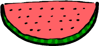 I Love This Pink And Green Child So Much And I Worked - Food Gif No Background (498x338)