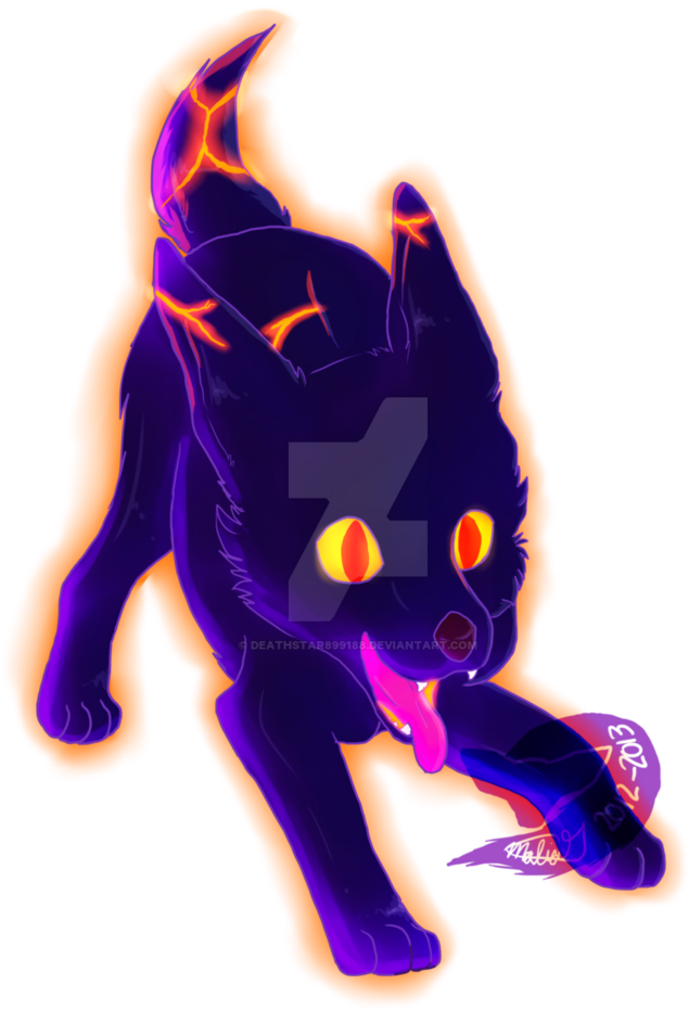 - Fa - Adventure Time - Fire Wolf Puppy - By Deathstar899188 - Adventure Time Wolf Base (852x937)