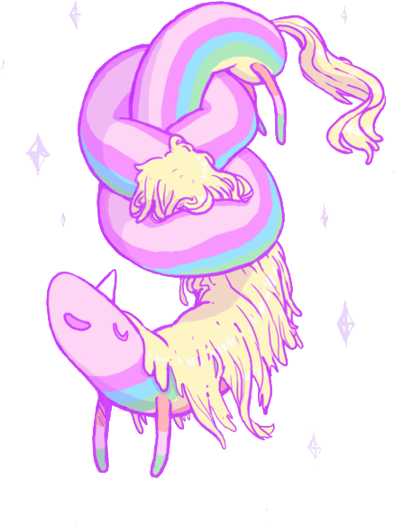 Adventure Time Pink Sticker - Adventure Time Overlays (500x680)