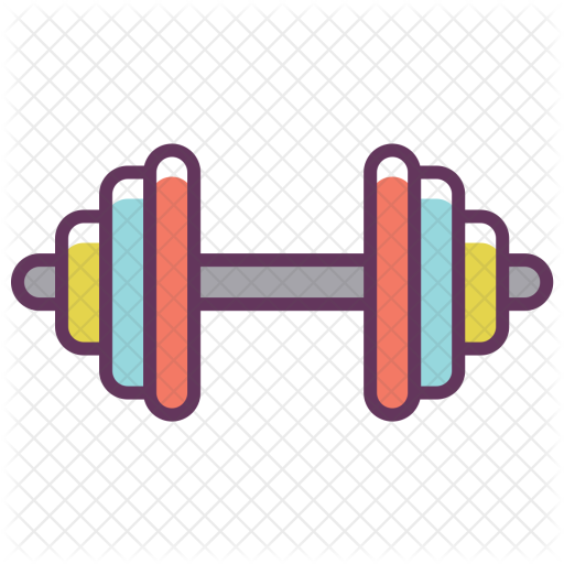 Dumbbell Icon - Dumbbell Png Clipart (512x512)