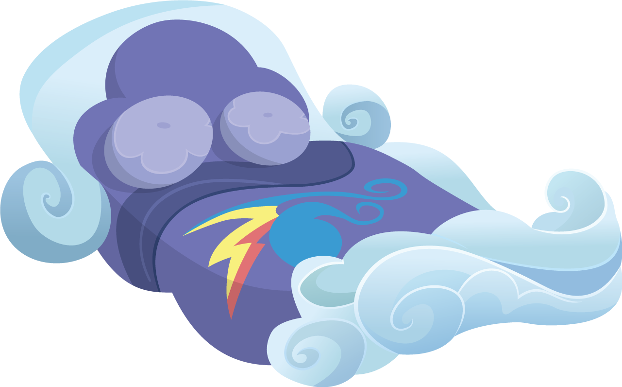 Top Images For My Little Pony Rainbow Dash Bed On Picsunday - Illustration (1281x796)