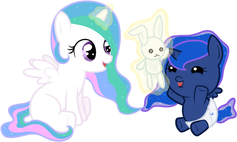 Baby Princess Celestia Coloring Page - My Little Pony: Friendship Is Magic (1366x768)