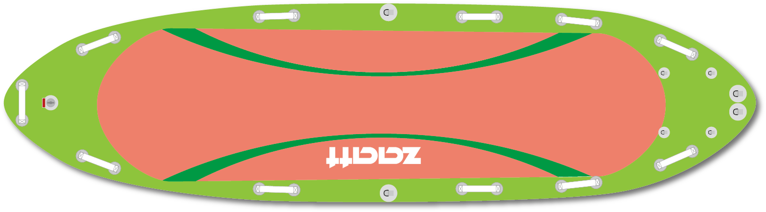 Stand Up Paddle Board Zaatt Isup Giant Watermelon Supinflatable - Poker Table (1601x701)
