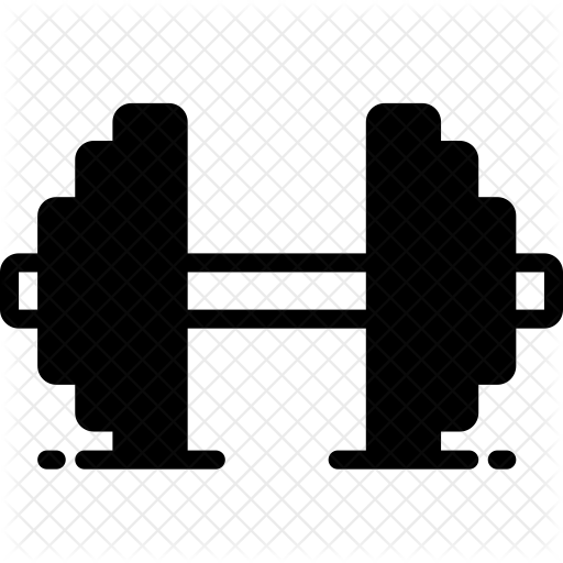 Dumbbell Icon - Physical Fitness (512x512)