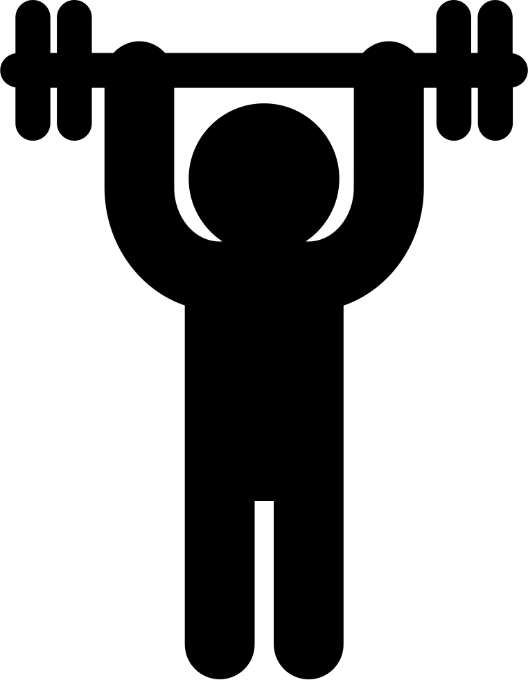 Png File Svg - Mancuerna Icono (762x981)
